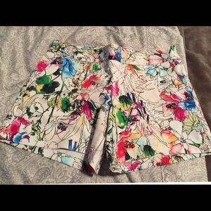 Flower Shorts New without Tags